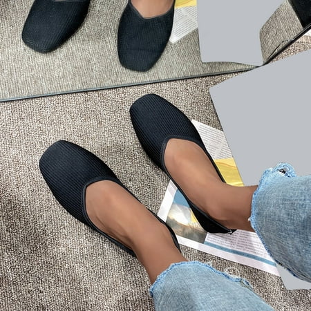 NECHOLOGY Summer Formal Shoes Women Ladies Fashion Solid Color Fabric Square Toe Pump Flat Heels Women Formal Black 9
NECHOLOGY Summer Formal Shoes Women Ladies Fashion Solid Color Fabric Square Toe Pump Flat Heels Women Formal Black 9