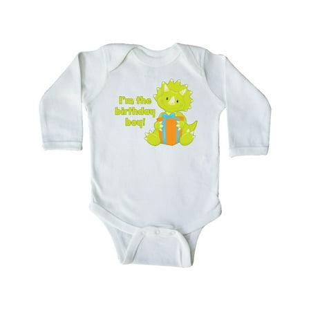 Inktastic I m The Birthday Boy Triceratops dinosaur party Gift Baby Boy Long Sleeve Bodysuit
Inktastic I m The Birthday Boy Triceratops dinosaur party Gift Baby Boy Long Sleeve Bodysuit
