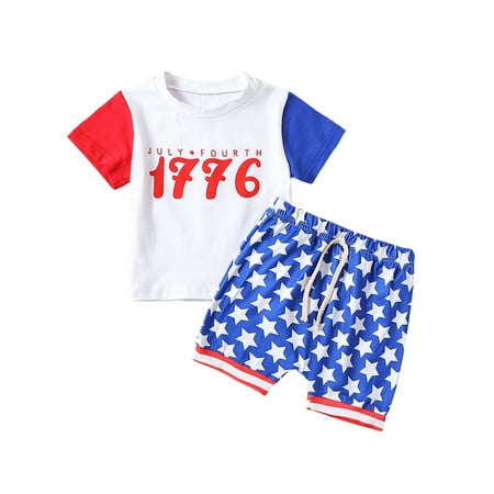 Wassery 4th of July Baby Boys Shorts Set Independence Day Outfits Numbers Print Short Sleeve T-shirt and Stars Shorts 2Pcs 6M 12M 18M 24M Toddle Boys Summer Casual Clothes 0-3T
Wassery 4th of July Baby Boys Shorts Set Independence Day Outfits Numbers Print Short Sleeve T-shirt and Stars Shorts 2Pcs 6M 12M 18M 24M Toddle Boys Summer Casual Clothes 0-3T