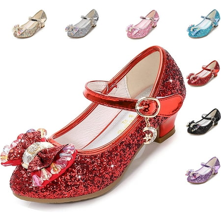 YAZI Girls Dress Shoes Wedding Party Heel Mary Jane Princess Flower Shoes (Toddler/Little Kid/Big Kid)
YAZI Girls Dress Shoes Wedding Party Heel Mary Jane Princess Flower Shoes (Toddler/Little Kid/Big Kid)