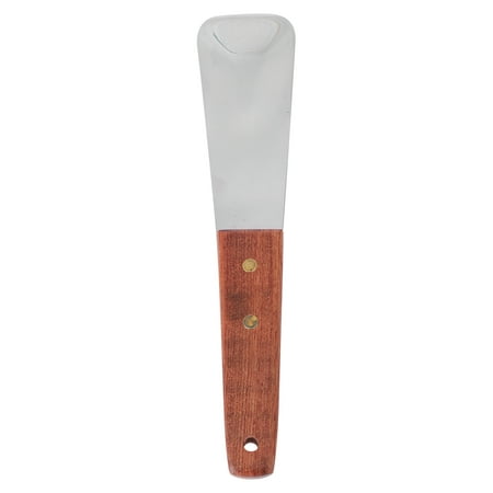 FRCOLOR 1PC Copper Nail Wooden Handle Ice Cream Shovel Practical Ice Cream Scoop(Silver)