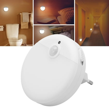 Fdit Motion Sensor Light Smart Night Light PIR Motion Sensor LED Plug In Bedside Lamp With Automatic Shut Off EU Plug 100‑240V Stair Night Light
Fdit Motion Sensor Light Smart Night Light PIR Motion Sensor LED Plug In Bedside Lamp With Automatic Shut Off EU Plug 100‑240V Stair Night Light