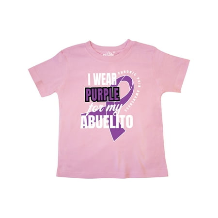 Inktastic Chronic Pain I Wear Purple For My Abuelito Gift Toddler Boy or Toddler Girl T-Shirt
Inktastic Chronic Pain I Wear Purple For My Abuelito Gift Toddler Boy or Toddler Girl T-Shirt