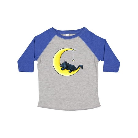 Inktastic Black Cat Lunar Love Gift Toddler Boy or Toddler Girl T-Shirt