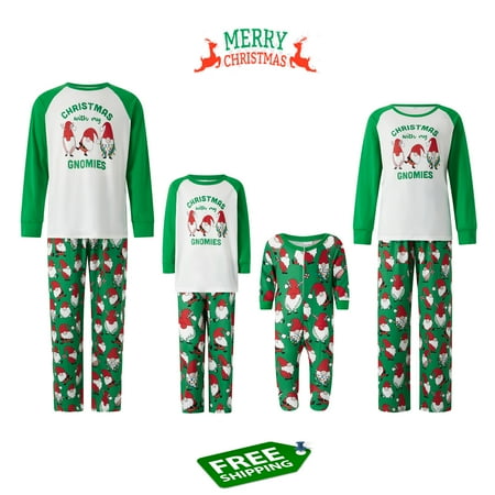 Matching Christmas Pajamas for Family Long Sleeve Christmas Tree Santa Print Tops + Cartoon Pants Set
Matching Christmas Pajamas for Family Long Sleeve Christmas Tree Santa Print Tops + Cartoon Pants Set