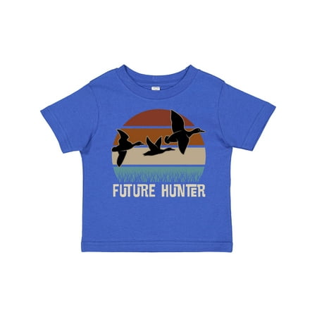 Inktastic Duck Hunting Future Hunter Gift Toddler Boy Girl T-Shirt