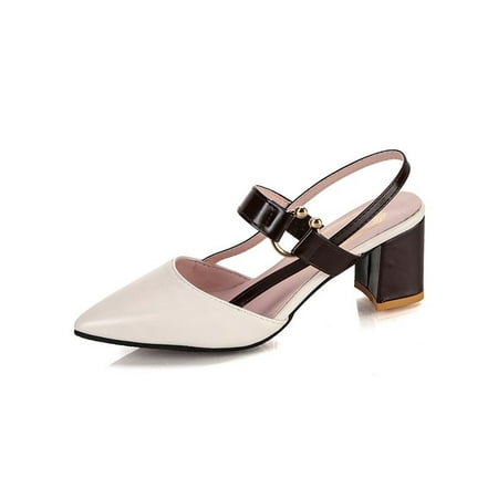 Rotosw Women Sandal Slip On Heeled Sandals Ankle Strap High Heels Casual Slingback Dress Pumps Shoes Summer Comfortable Beige 5.5
Rotosw Women Sandal Slip On Heeled Sandals Ankle Strap High Heels Casual Slingback Dress Pumps Shoes Summer Comfortable Beige 5.5