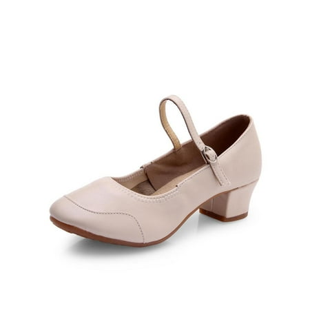 Tenmix Womens Comfort Latin Salsa Dancing Shoe Practice Chunky Heel Ballroom Dance Shoes Tango Non-Slip White Style A 8
Tenmix Womens Comfort Latin Salsa Dancing Shoe Practice Chunky Heel Ballroom Dance Shoes Tango Non-Slip White Style A 8