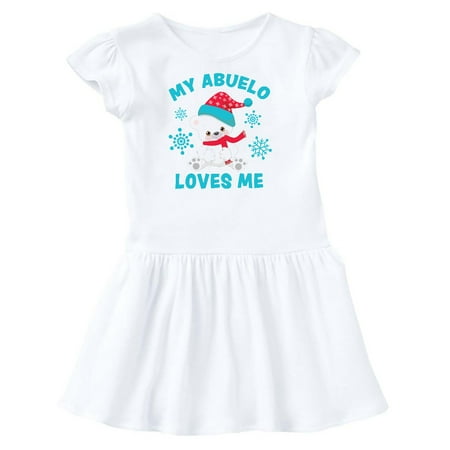 Inktastic Polar Bear My Abuelo Loves Me in Santa Hat with Snowflakes Gift Toddler Girl Dress
Inktastic Polar Bear My Abuelo Loves Me in Santa Hat with Snowflakes Gift Toddler Girl Dress