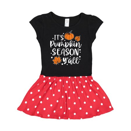 Inktastic Thanksgiving It s Pumpkin Season Y all with Fall Leaves Gift Toddler Girl Dress
Inktastic Thanksgiving It s Pumpkin Season Y all with Fall Leaves Gift Toddler Girl Dress
