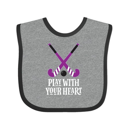 Inktastic Field Hockey Player Coach Team Gift Gift Baby Girl Bib