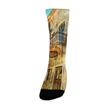 old pictorial streets of Greece - artistic picture Women s Custom Socks (Made In USA)
old pictorial streets of Greece - artistic picture Women s Custom Socks (Made In USA)