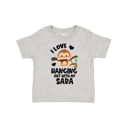 Inktastic Monkey I Love Hanging out with My Saba Gift Toddler Boy or Toddler Girl T-Shirt
Inktastic Monkey I Love Hanging out with My Saba Gift Toddler Boy or Toddler Girl T-Shirt