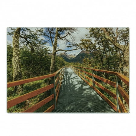 Countryside Cutting Board Wooden Boardwalk in Forest Wilderness Getaway Footpath Summertime Hike Decorative Tempered Glass Cutting and Serving Board in 3 Sizes by Ambesonne
Countryside Cutting Board Wooden Boardwalk in Forest Wilderness Getaway Footpath Summertime Hike Decorative Tempered Glass Cutting and Serving Board in 3 Sizes by Ambesonne