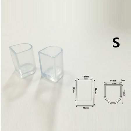 2 Pairs Antislip Silicone High Heel Protectors Heel Stoppers for Women s Shoes Small/Middle/Large Transparent 
2 Pairs Antislip Silicone High Heel Protectors Heel Stoppers for Women s Shoes Small/Middle/Large Transparent