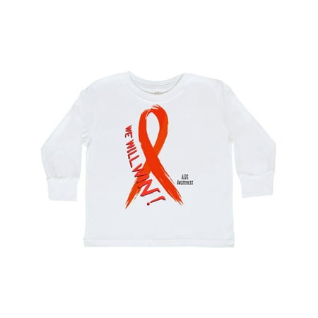 Inktastic We Will Win! AIDS Awareness with Red Ribbon Gift Toddler Boy or Toddler Girl Long Sleeve T-Shirt
Inktastic We Will Win! AIDS Awareness with Red Ribbon Gift Toddler Boy or Toddler Girl Long Sleeve T-Shirt