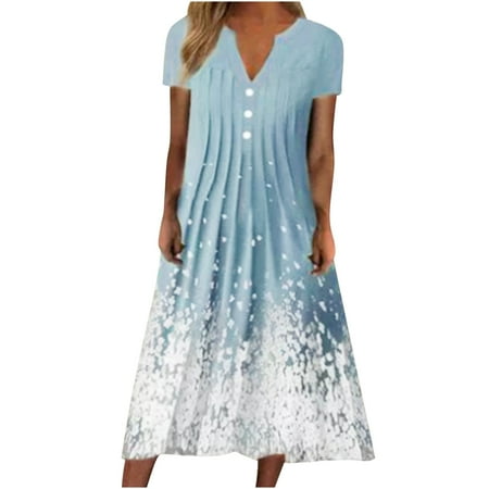 Tawop Women S V Neck Fashion Casual Floral Print Short Button Sleeve Long Dress Womens Dress Shoes
Tawop Women S V Neck Fashion Casual Floral Print Short Button Sleeve Long Dress Womens Dress Shoes