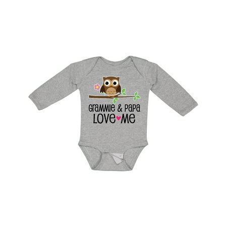 Inktastic Grammie and Papa Love Me Granddaughter Owl Gift Baby Girl Long Sleeve Bodysuit
Inktastic Grammie and Papa Love Me Granddaughter Owl Gift Baby Girl Long Sleeve Bodysuit