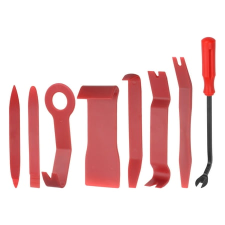 Uxcell Trim Removal Tool Kit Internal Modification Fastener Accessories for Car Dash Audio Door Panel (Red) 8pcs
Uxcell Trim Removal Tool Kit Internal Modification Fastener Accessories for Car Dash Audio Door Panel (Red) 8pcs