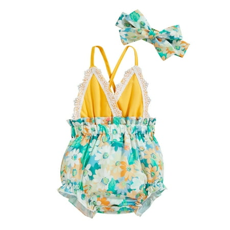 fvwitlyh Girls Jumpsuits & Rompers Snap Sleepers for Baby Girl Girls Sleeveless Lace Backless Romper Toddler Floral Printed Dressy Clothes for Girls
fvwitlyh Girls Jumpsuits & Rompers Snap Sleepers for Baby Girl Girls Sleeveless Lace Backless Romper Toddler Floral Printed Dressy Clothes for Girls
