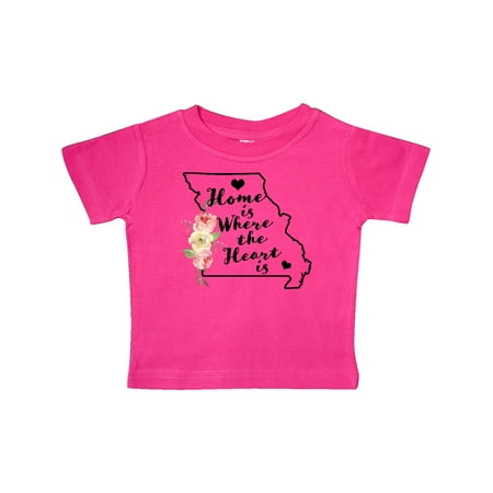 Inktastic Missouri Home is Where the Heart is with Watercolor Floral Gift Baby Boy or Baby Girl T-Shirt
Inktastic Missouri Home is Where the Heart is with Watercolor Floral Gift Baby Boy or Baby Girl T-Shirt