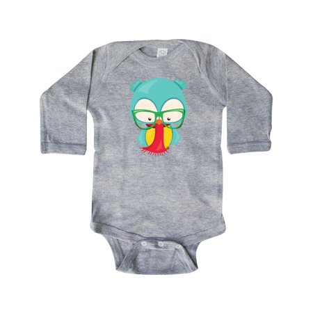 Inktastic Hipster Owl Owl With Glasses Scarf Blue Owl Gift Baby Boy or Baby Girl Long Sleeve Bodysuit
Inktastic Hipster Owl Owl With Glasses Scarf Blue Owl Gift Baby Boy or Baby Girl Long Sleeve Bodysuit