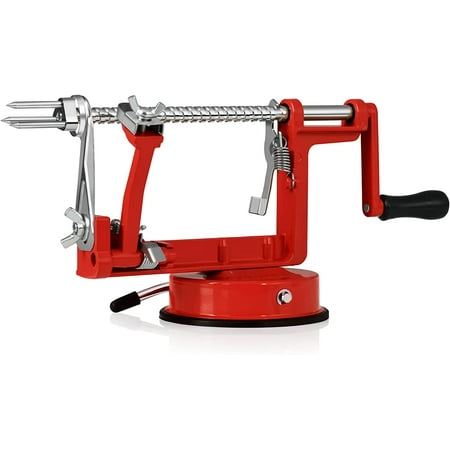 Apple Peeler TRIANU 3-in-1 Stainless Steel Hand-cranking Apple Corer Slicer Peeler Durable Heavy Duty Blade Peeler for Apples Potatoes Red
Apple Peeler TRIANU 3-in-1 Stainless Steel Hand-cranking Apple Corer Slicer Peeler Durable Heavy Duty Blade Peeler for Apples Potatoes Red