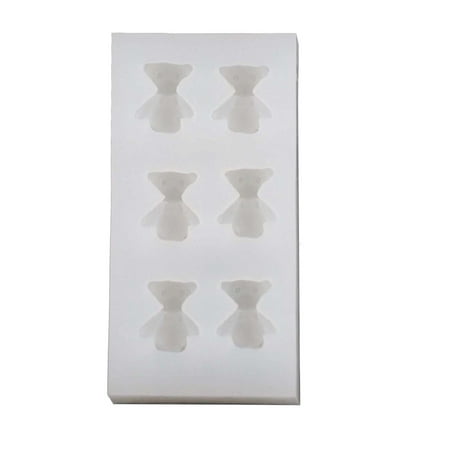 CHOMOEN Cute 3D Bear Silicone Soap Mold for Fondant Cake Topper Decorating Chocolate Polymer Mould Baby Shower Party Decor
CHOMOEN Cute 3D Bear Silicone Soap Mold for Fondant Cake Topper Decorating Chocolate Polymer Mould Baby Shower Party Decor