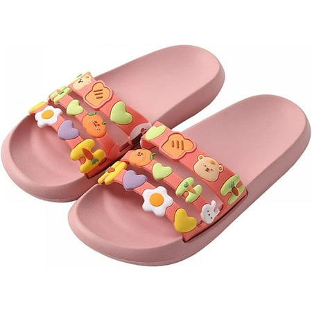 PIKADINGNIS Women Cartoon Sticker Style Non-Slip Shower Sandals Super Soft Bathroom Slipper
PIKADINGNIS Women Cartoon Sticker Style Non-Slip Shower Sandals Super Soft Bathroom Slipper