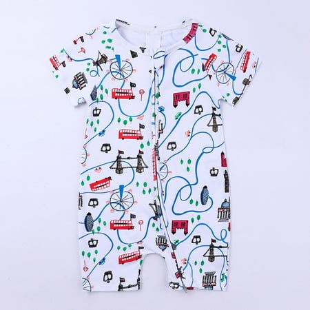 Simplmasygenix Mothers Day Gifts Baby Romper Toddler Baby Boys Girls Cute Cartoon Animal Pattern Short Sleeve Double Zipper Romper Jumpsuit
Simplmasygenix Mothers Day Gifts Baby Romper Toddler Baby Boys Girls Cute Cartoon Animal Pattern Short Sleeve Double Zipper Romper Jumpsuit