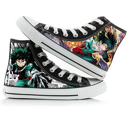 My Hero Academia Unisex Anime Cosplay High-Top Sneakers Lace-up Canvas Shoes Fashion Trainers
My Hero Academia Unisex Anime Cosplay High-Top Sneakers Lace-up Canvas Shoes Fashion Trainers