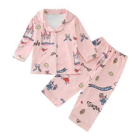 Toddler Girls Outfit Long Sleeve Cartoon Prints Button Down T Shirt Tops Pants 2PCS Outfits Child Kids Warm Homewear Pajamas Clothes Set
Toddler Girls Outfit Long Sleeve Cartoon Prints Button Down T Shirt Tops Pants 2PCS Outfits Child Kids Warm Homewear Pajamas Clothes Set
