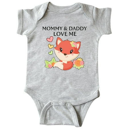 Inktastic Mommy and Daddy Love Me- little fox Gift Baby Boy or Baby Girl Bodysuit
Inktastic Mommy and Daddy Love Me- little fox Gift Baby Boy or Baby Girl Bodysuit