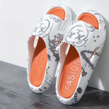 CHANGSHABR Cartoon Print Slides - Soft-sole Non-Slip Quick-drying Slippers for Indoor Walking and Bathroom Shower
CHANGSHABR Cartoon Print Slides - Soft-sole Non-Slip Quick-drying Slippers for Indoor Walking and Bathroom Shower