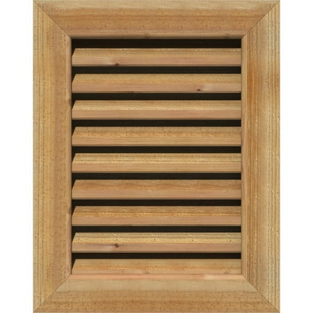 28 W x 18 H Rectangle Gable Vent (33 W x 23 H Frame Size): Unfinished Functional Rough Sawn Western Red Cedar Gable Vent w/ 1 x 4 Flat Trim Frame
28 W x 18 H Rectangle Gable Vent (33 W x 23 H Frame Size): Unfinished Functional Rough Sawn Western Red Cedar Gable Vent w/ 1 x 4 Flat Trim Frame