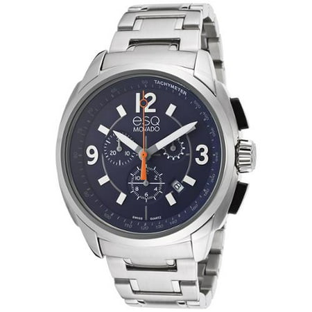 Movado 07301417 Excel Chronograph Blue Dial Stainless Steel