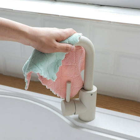 Moonsky Nonstick Oil Coral Velvet Hanging Hand Towels Kitchen Dishclout for Kitchen Garage Bathroom Rectangle
Moonsky Nonstick Oil Coral Velvet Hanging Hand Towels Kitchen Dishclout for Kitchen Garage Bathroom Rectangle