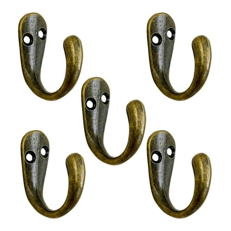 Storage bags 5 Pack Wall Mounted Coat Hooks Hanger Holder For Wall Vintage Decorative Single Robe Hooks With 10 Pieces Screws TEELON
Storage bags 5 Pack Wall Mounted Coat Hooks Hanger Holder For Wall Vintage Decorative Single Robe Hooks With 10 Pieces Screws TEELON
