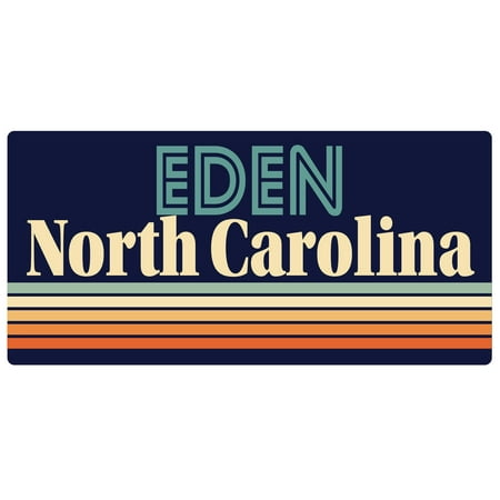 Eden North Carolina 5 x 2.5-Inch Fridge Magnet Retro Design