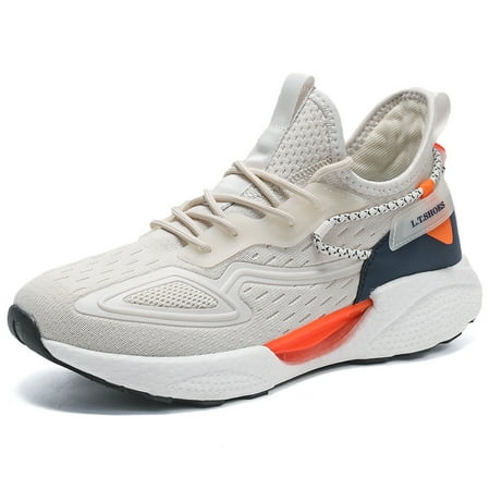 Men s Lace Up Lightweight Sneakers Mesh Breathable Fly Woven Sports Shoes For Running Walking
Men s Lace Up Lightweight Sneakers Mesh Breathable Fly Woven Sports Shoes For Running Walking