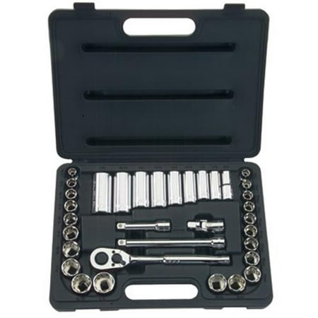 Set Skt 34 Pc. 3-8 Inch Dr.
