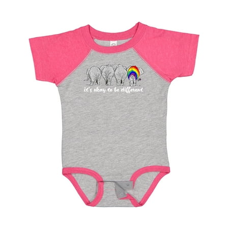 Inktastic It s Okay to Be Different Elephant Rainbow Gay Pride Flag Gift Baby Boy or Baby Girl Bodysuit
Inktastic It s Okay to Be Different Elephant Rainbow Gay Pride Flag Gift Baby Boy or Baby Girl Bodysuit