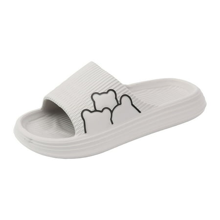 Summer Slippers for Women Slide Shoes Open Toe Thick Bottom Waterproof Non-Slip Indoor Outdoor Slippers
Summer Slippers for Women Slide Shoes Open Toe Thick Bottom Waterproof Non-Slip Indoor Outdoor Slippers