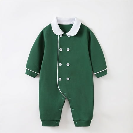 Aayomet Baby Winter Romper Jumpsuit For Baby Boy Newborn Baby Boy Girl One Piece Romper Jumpsuit Solid Ribbed Baby Boy Clothes Onesies Outfits Green C
Aayomet Baby Winter Romper Jumpsuit For Baby Boy Newborn Baby Boy Girl One Piece Romper Jumpsuit Solid Ribbed Baby Boy Clothes Onesies Outfits Green C