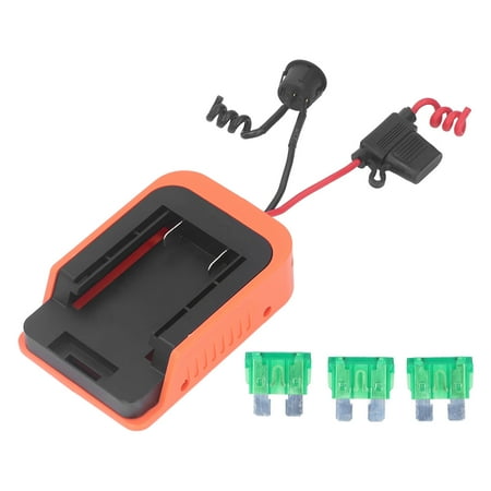 Battery Adapter Dock 40V Power Source Connector with 30A Fuse 14AWG Cable Lithium Battery Converter
Battery Adapter Dock 40V Power Source Connector with 30A Fuse 14AWG Cable Lithium Battery Converter