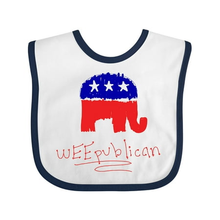 Inktastic Weepublican Gift Baby Boy or Baby Girl Bib