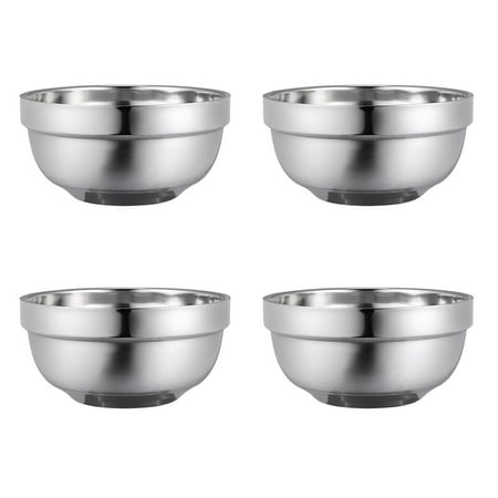 4pcs 12cm Double Layer Stainless Steel Bowls Anti-Hot Insulated Bowl Child Soup Bowl Family Dinnerware Rice Bowls
4pcs 12cm Double Layer Stainless Steel Bowls Anti-Hot Insulated Bowl Child Soup Bowl Family Dinnerware Rice Bowls