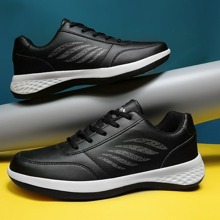 Men s Athletic Shoes Round Toe Trainers Lace Up Sneakers Waterproof Breathable Fashion Sneaker Outdoor Running Shoe Black 9.5
Men s Athletic Shoes Round Toe Trainers Lace Up Sneakers Waterproof Breathable Fashion Sneaker Outdoor Running Shoe Black 9.5