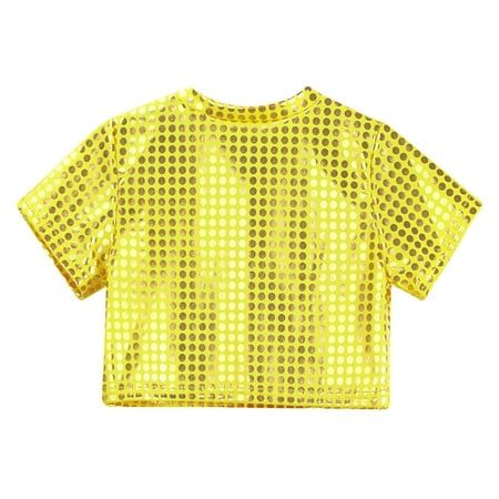 KDFJPTH Girls Boys Casual Sequin Glitter Party Carnival Gown Short Sleeves Toddler Tops
KDFJPTH Girls Boys Casual Sequin Glitter Party Carnival Gown Short Sleeves Toddler Tops