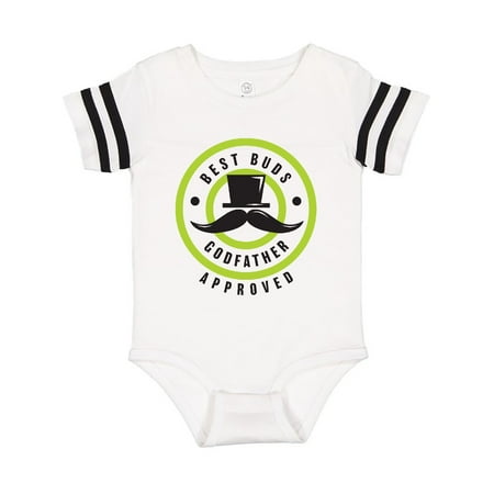 Inktastic Best Buds Godfather Approved with Tophat and Mustache Gift Baby Boy Bodysuit
Inktastic Best Buds Godfather Approved with Tophat and Mustache Gift Baby Boy Bodysuit